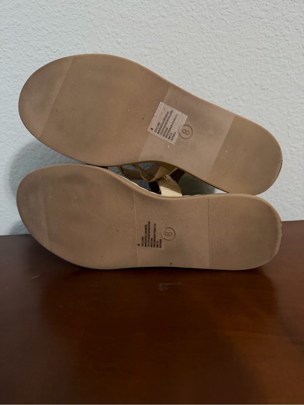 Universal Thread Natural Braided Espadrille Platform Sandals - Picture 5 of 5